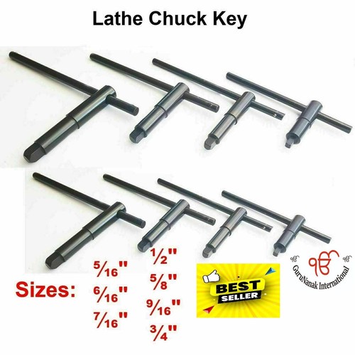 Lathe chuck key 10mm - chuck, 1/4"