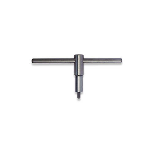 7mm silver lathe chuck - 7mm, key