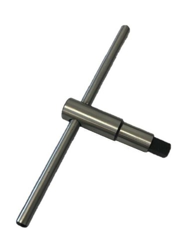 Lathe chuck key - lathe, silver