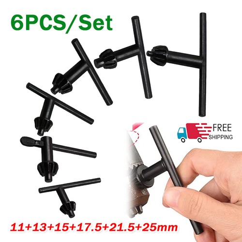 Black chuck key - chuck, set