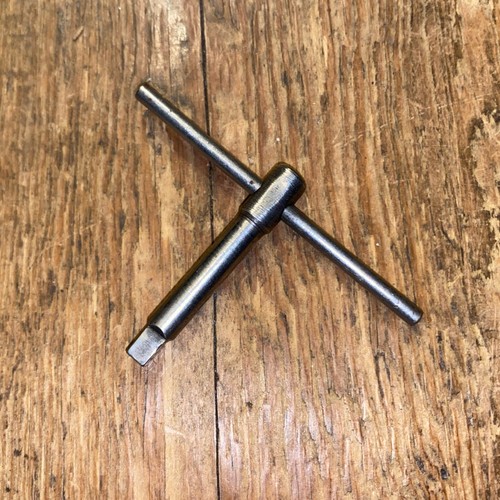 Vintage lathe chuck key - vintage,