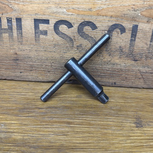 Vintage lathe chuck key - vintage,