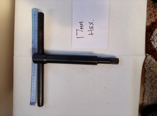 17mm hexagon lathe chuck key - chuck, key.